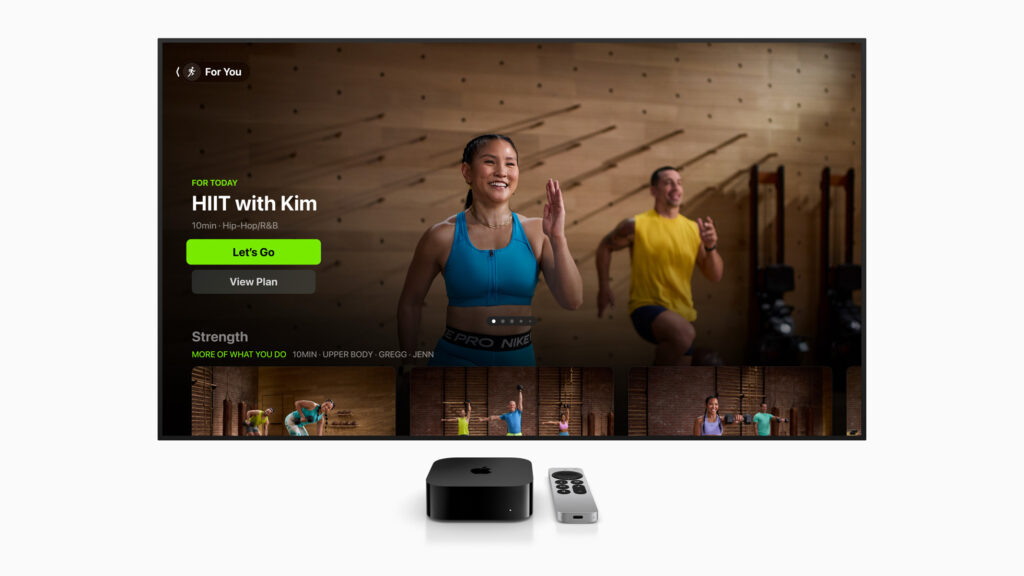 tvOS 18: Apple Fitness Plus Workout (Foto: Apple)