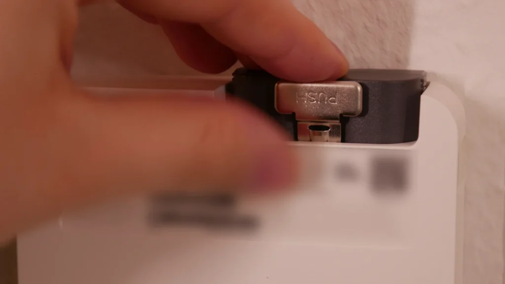 Intercom mit herausnehmbarem Akku