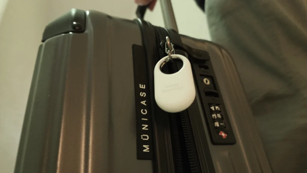 SmartTag an Koffer